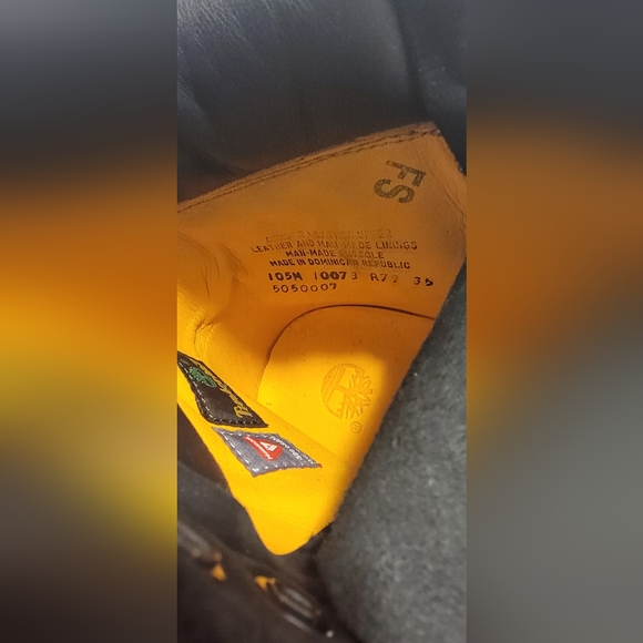 Brand New Black Men's Timberland® Premium 6-Inch Waterproof Boots Retails $200+ - Picture 5 of 5